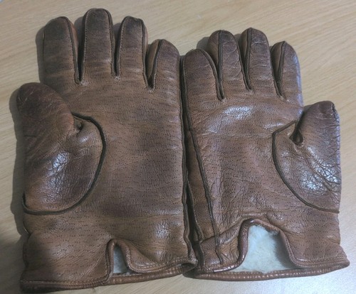 Vintage leather sheep fur mens - sheep,