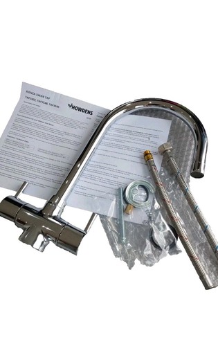 Howdens swan neck kitchen - swan, tap