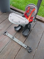 WeeRide Classic Safe Front Mounted Children's Bike Seat - Grey (98077)