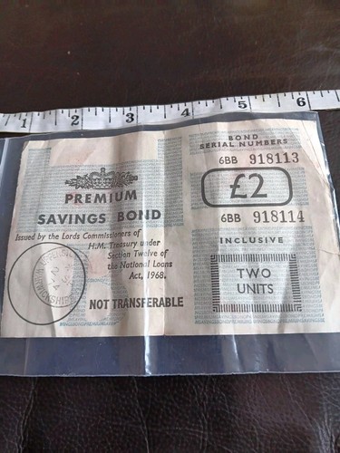 1970 premium savings - 1970, bond