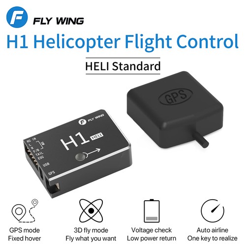 Fly wing gps flight - h1,