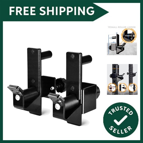 Steel hooks squat rack - steel,