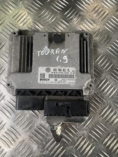 VW TOURAN 1T1, 1T2 1.9 TDI Engine Control Unit 03G906021ML 1.90 Diesel 66kw 2009