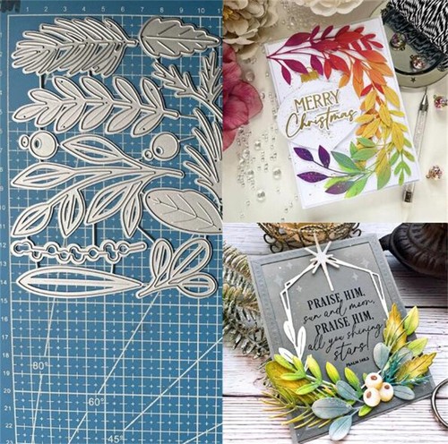 Leaf metal cutting dies - leaf,