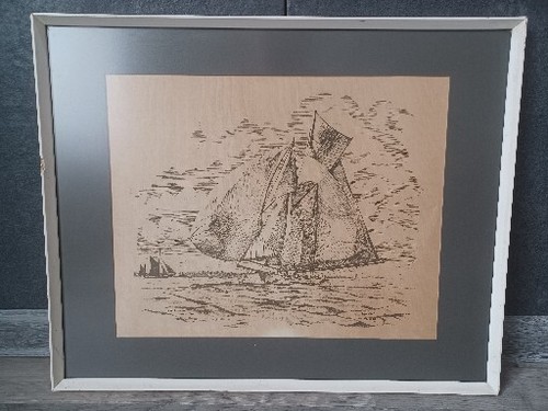 Beken cowes yachting print - of,