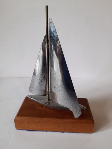 Sailing boat car mascot - .,