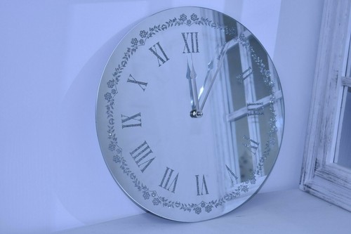 New flowery silver sparkle - new,