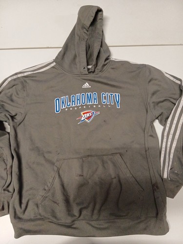 Adidas grey size hoodie - grey,