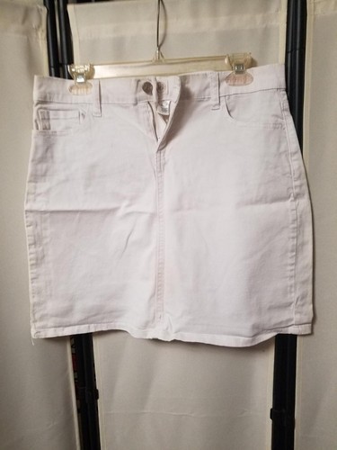 Women denim white - women's, skirt