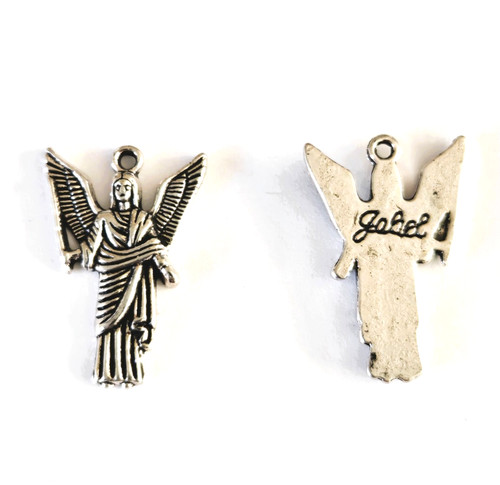 Antique silver zinc alloy - 1x,