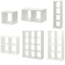New IKEA KALLAX White Shelving