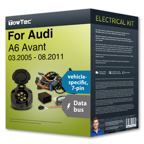 Towbar wiring kit pin - towbar, 7-pin