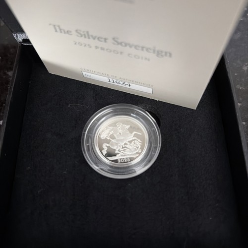 2025 royal mint silver - silver, proof