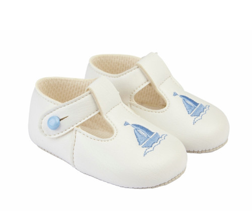 Baby boy pram shoes - boy, soft