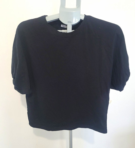 Zara women black cropped - zara, women’s