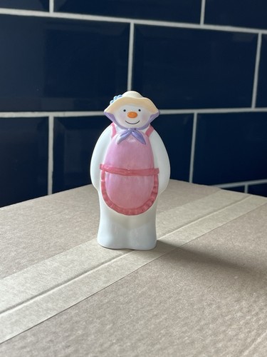 Coalport the snowman lady - snowman,,