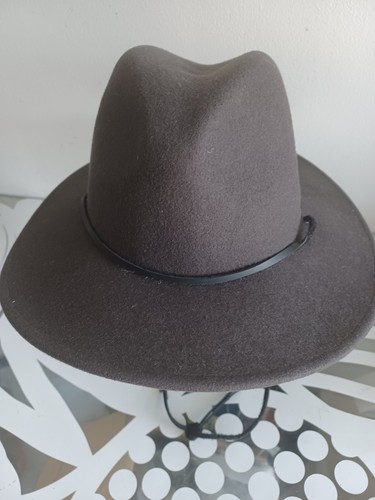 Brixton tiller brown wool - wool, wide