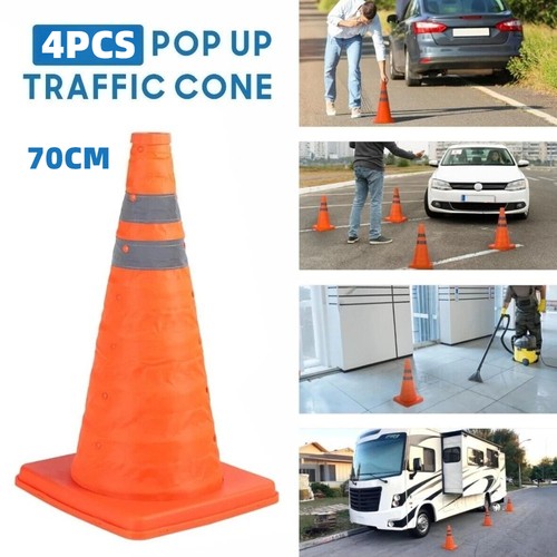 70cm portable traffic cones - 70cm,