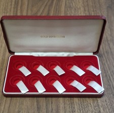 Red Gold Sovereign Box Holds