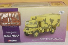 CORGI WW2 CC60303 BEDFORD OLD SUPPLY TRUCK NORTH AFRICA 1/50 (BZ8B)