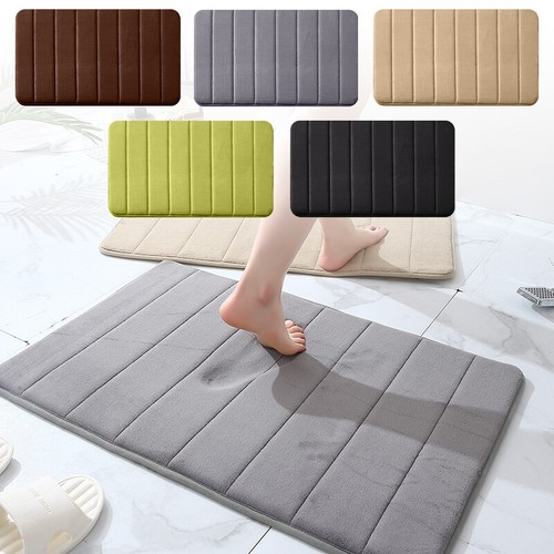 Non slip bathroom rug memory - slip,