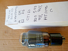 Tungsram CV1075 KT66   USED C Valve Tube AT1000 Tester JAN24A