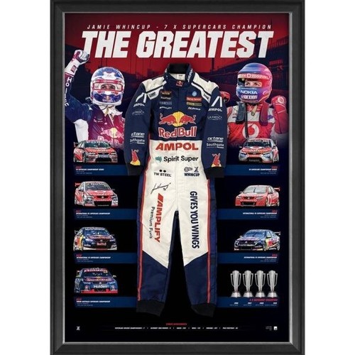 Jamie whincup signed framed - signed,