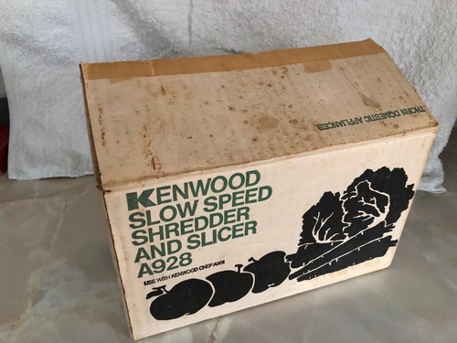 Kenwood slow speed - slow, shredder