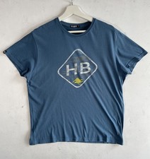 VTG HOT BUTTERED Australia T-Shirt Mens Size Medium Blue Surf Surfboards Y2K