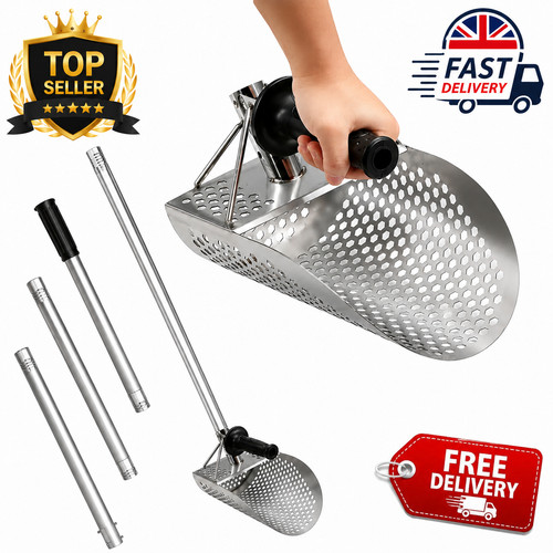 Metal detector sand scoop - metal,