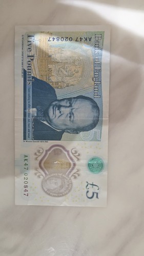 Ak47 note from 2015 - £5,