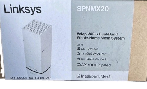 New linksys velop wifi - 6, dual
