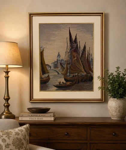 Vintage wiehler gobelin - vintage,