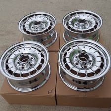 Set 4 Chrome Plated Mercedes