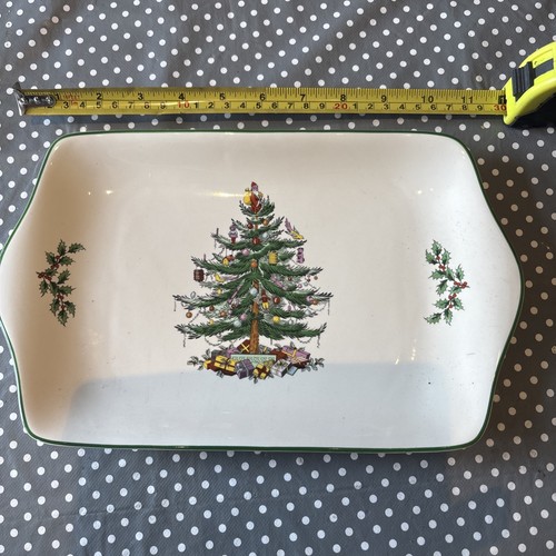 Spode christmas tree - tree, serving