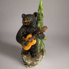 Black Bear Playing Guitar