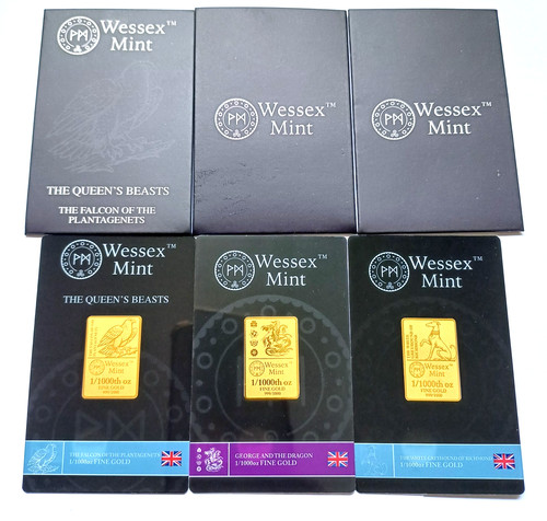 Wessex mint 1000oz 3 - mint, 1/1000oz