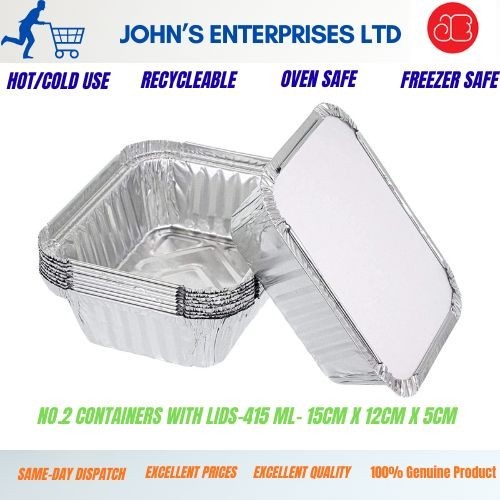 Aluminium foil food containers - aluminium,