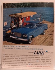 Vintage 2 Side Studebaker Lark