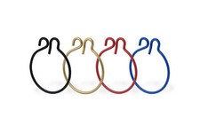 CNC Rear Wheel Nut Clamp Ducati Hypermotard 821 2013-2015 Red