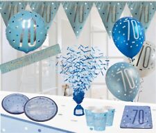 Blue & white themed 70th