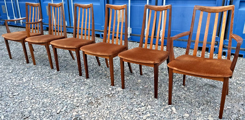 Plan teak dining chairs - g, 6