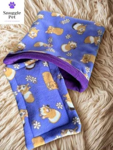 Fleece guinea pig snuggle sack - fleece,