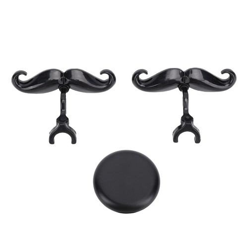 Trombone clamp mustache - 2x,