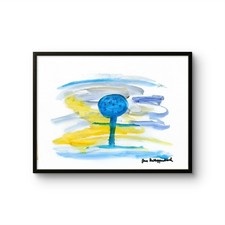 Minimalist Expressionism Tree