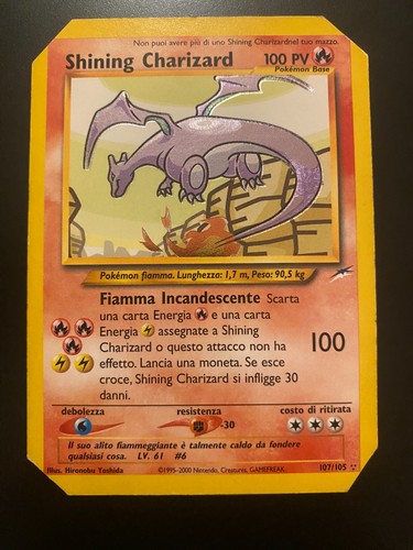 Shining charizard holo nde - shining, (nde