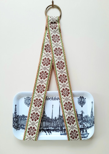 Vintage swedish retro tray - vintage,