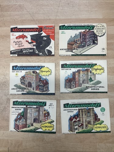 Micromodels card vintage - vintage,