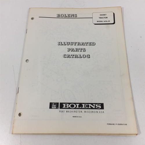 Bolens husky tractor 1476 - tractor, 1476-01