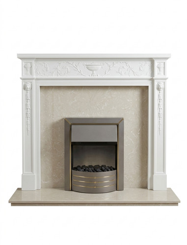 Georgian style fireplace - georgian-style, suite